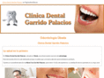 clinicadentalgarridopalacios.com