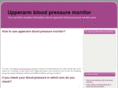upperarmbloodpressuremonitor.org