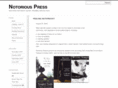 notoriouspress.com