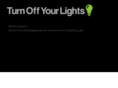 turnoffyourlights.org