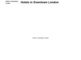hotelsindowntownlondon.com