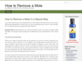 howtoremoveamolefast.net