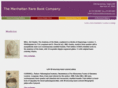 manhattanrarebooks-medicine.com