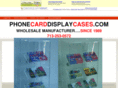 phonecarddisplaycases.com