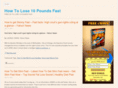 howtolose10poundsfast.org