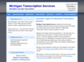 michigantranscriptionservices.com