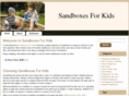 sandboxesforkids.com