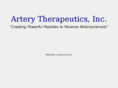 arterytherapeutics.com