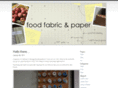 foodfabricandpaper.com