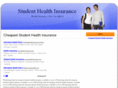 cheapeststudenthealthinsurance.net