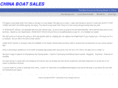 chinaboatsales.com