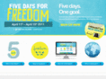 fivedaysforfreedom.com