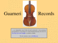 guarnerirecords.com