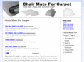 chairmatsforcarpet.net