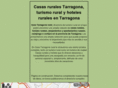 casastarragonarural.com