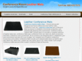 conferenceroomleathermats.com