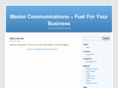 maximcommunications.net