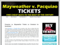 mayweatherpacquiaotickets.com