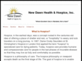 newdawnhealthandhospice.com