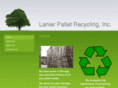 lanierpalletrecycling.com
