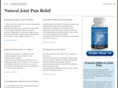 naturaljointpainrelief.biz