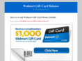 walmartgiftcardbalance.com