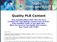 qualityplrcontent.com