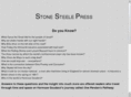 stonesteelepress.com