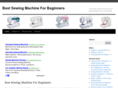 bestsewingmachineforbeginners.org