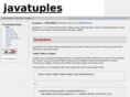 javatuples.org