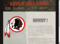 navajotrailarena.com