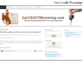 carcreditwyoming.com
