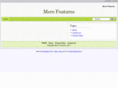 morefeatures.com