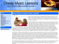cheapmusiclessons.com