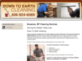 downtoearthcleaning.net