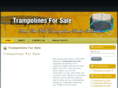 cheaptrampolinesforsale.net