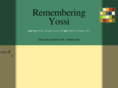 rememberingyossi.com