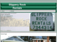 slipperyrockrentals.com