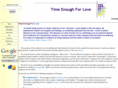timeenoughforlove.com