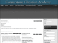 cornerstone-christian-academy.net