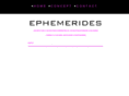 ephemerides.biz