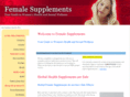 femalesupplement.com