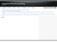 professionalsecurityconsulting.com