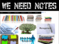 weneednotes.com