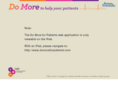 domoreforpatients.com