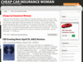 cheapcarinsurancewoman.com