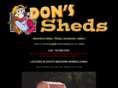 donssheds.com