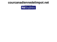 courcanadiennedelimpot.net