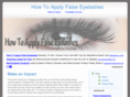 howtoapplyfalseeyelashes.net