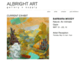 albrightartgallery.com